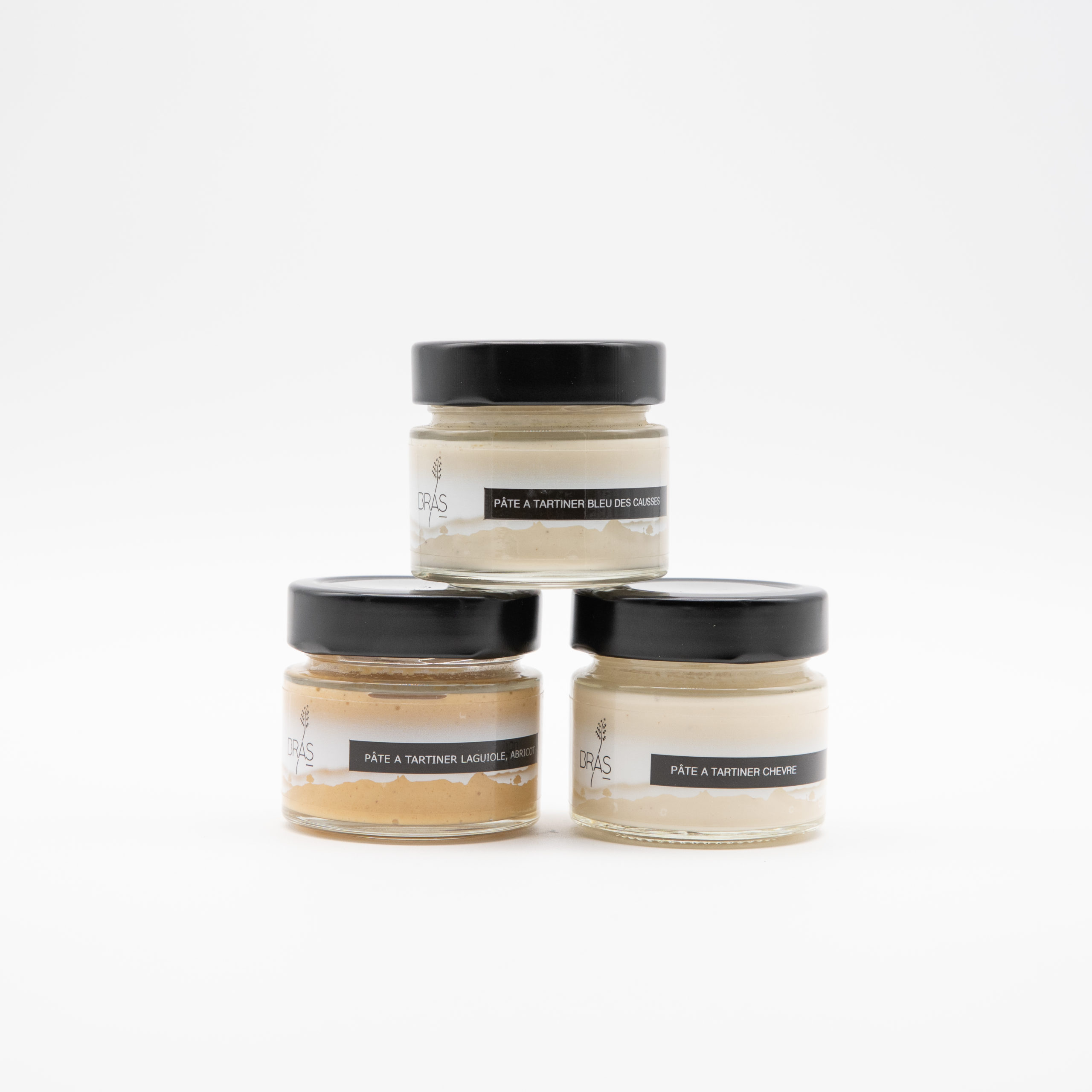 Lot de 3 pâtes à tartiner au fromage – Image 1