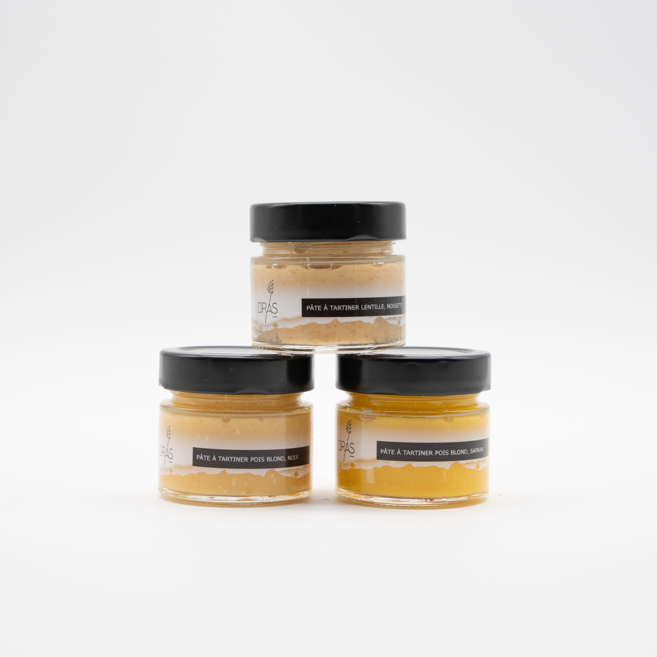 Lot de 3 pâtes à tartiner salées façon houmous – Image 1