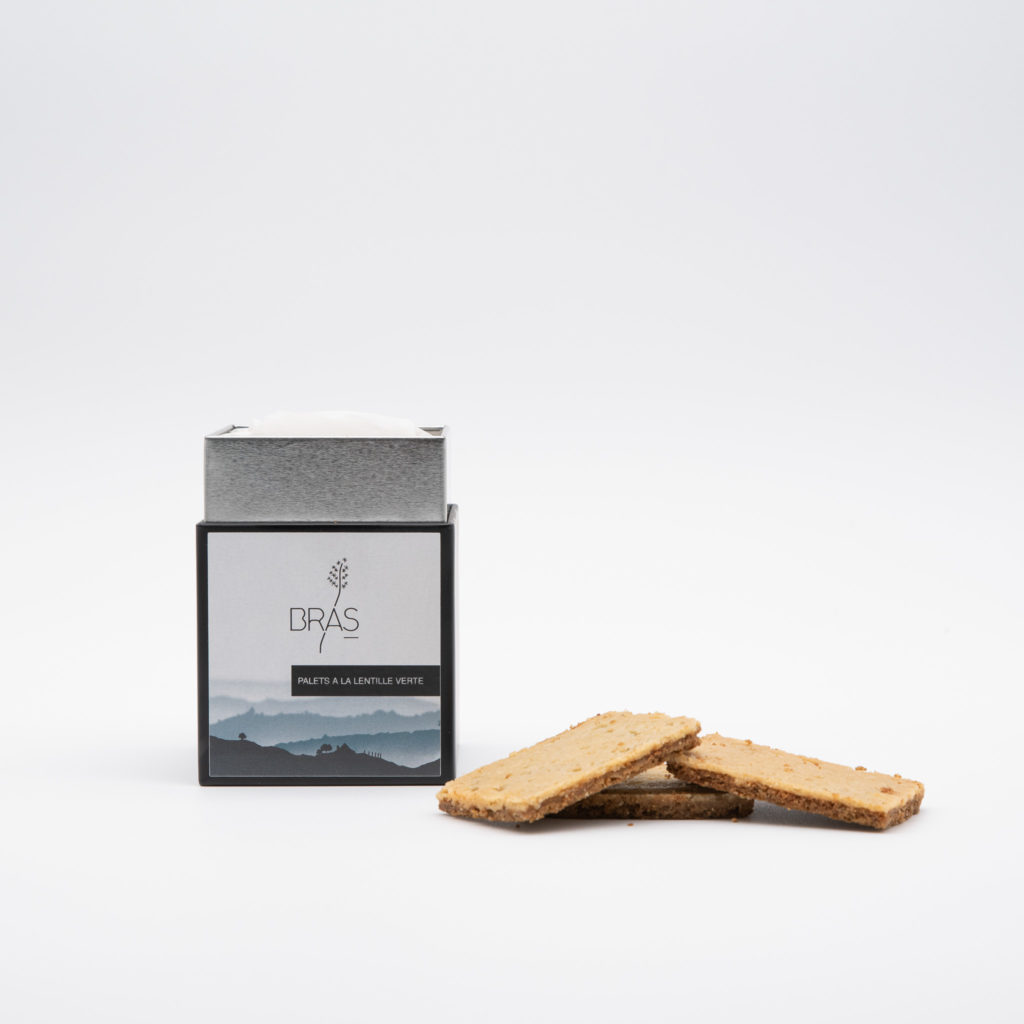 Palet lentilles vertes - Bras