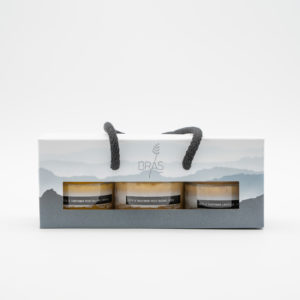 Lot de 3 pâtes à tartiner salées façon houmous - Bras