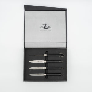 Coffret couteaux de table "Café Bras"