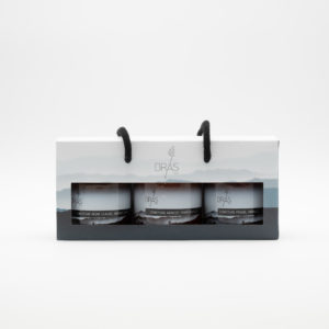 Lot de 3 confitures de fruits maison